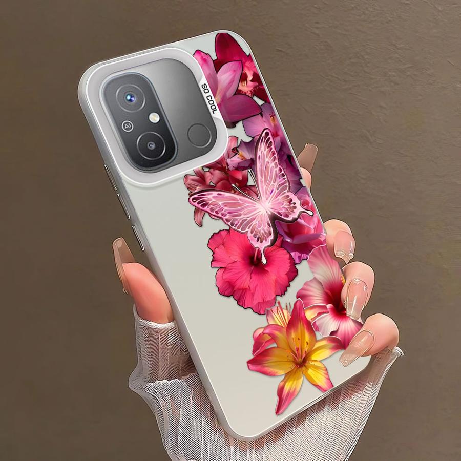 Cartoon Flower Art Case for Xiaomi Poco C61 X3 NFC C51 C50 X3 Pro Phone Cover