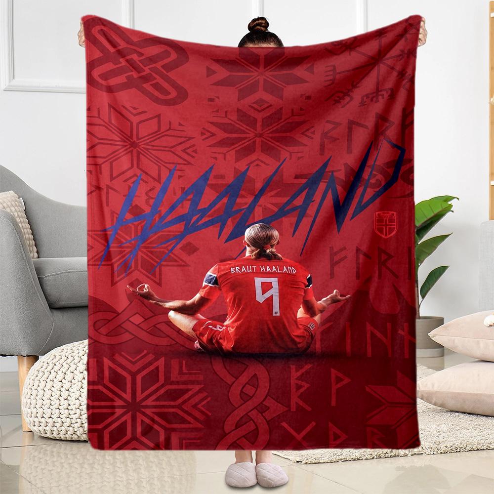 Haaland 225 Blanket Warmthful Decor Great for Picnics Couch Sofa for All Occasions Warmthful Decor Suitable for Gifting Relatives and Friends