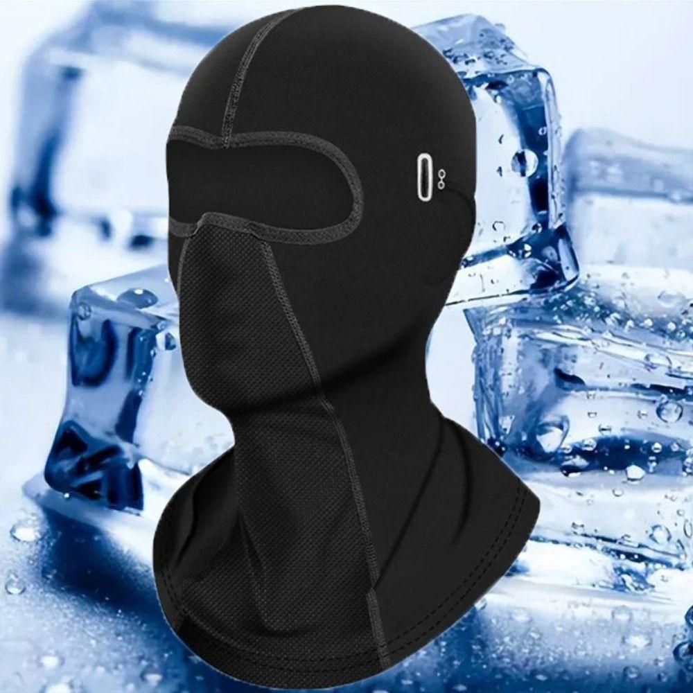 Breathable Bicycle Ice Silk Headgear Anti-UV Summer Bicycle Cool Mask  Outdoor