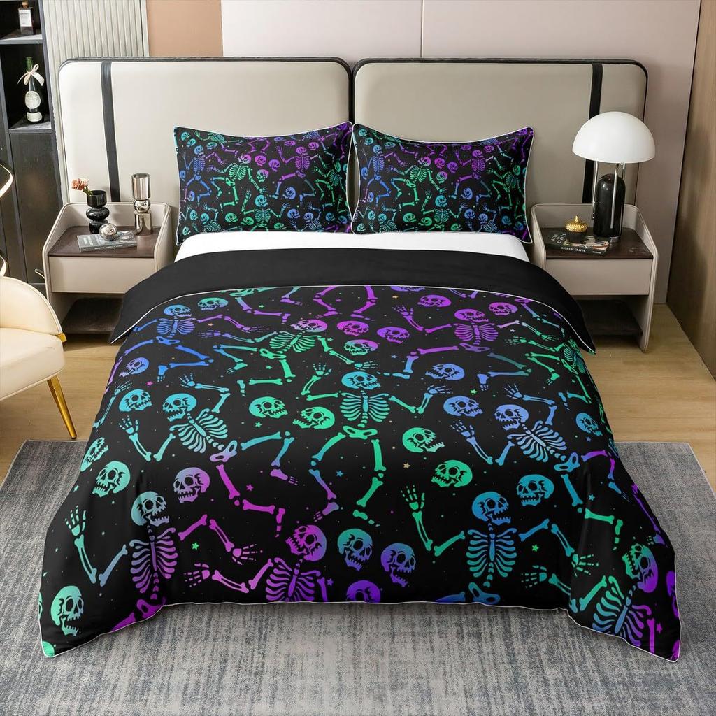Cartoon Car Three-piece Quilt Cover 3D Digital Printing Bedding Set Children's Bed Cover