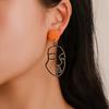 Creative Earrings Fashion Net Red Earrings Funny Personality Abstract Face Earrings Fashion Jewelry