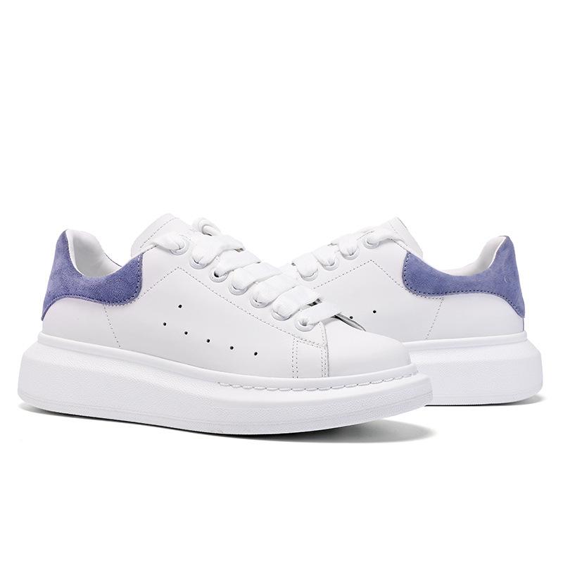 Маленькие белые туфли. Женская классическая розово-красная универсальная женская обувь. Кожаная повседневная обувь с внутренним утолщением.