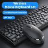 2.4G Wireless Keyboard and Mouse Set Wireless Keyboard For PC Desktop Laptop 104 Keys Gaming Keyboard Tablet Keyboard Mice For Home Work Keypad