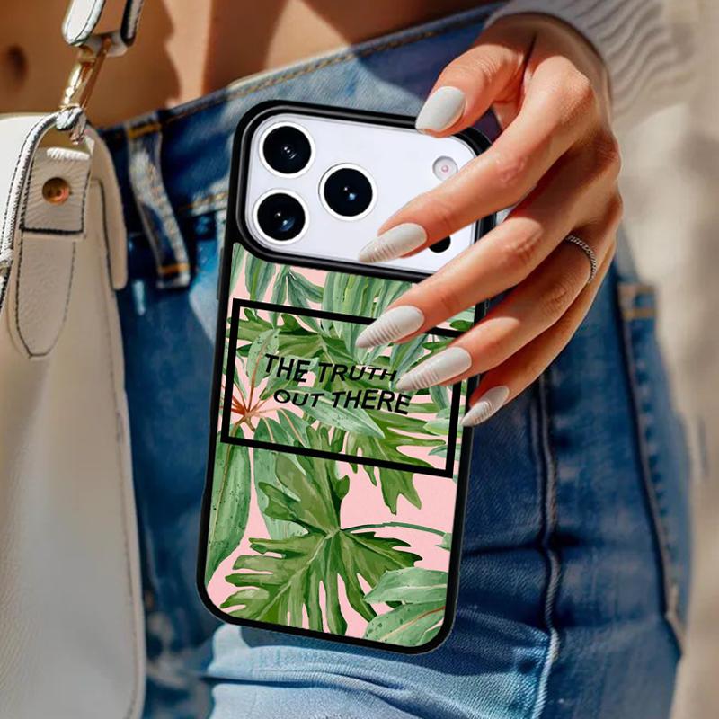 palm trees plants Phone Case For iPhone 17 Air 14 15 13 12 Max Cover For Apple 16e 11 Pro Max Plus Coque