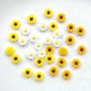 50 pcs 10mm Chrysanthemum Scissors Craft Scrapbook Decorations for Jewelry Making, Nail Art DIY, and Alluring Flower Accents