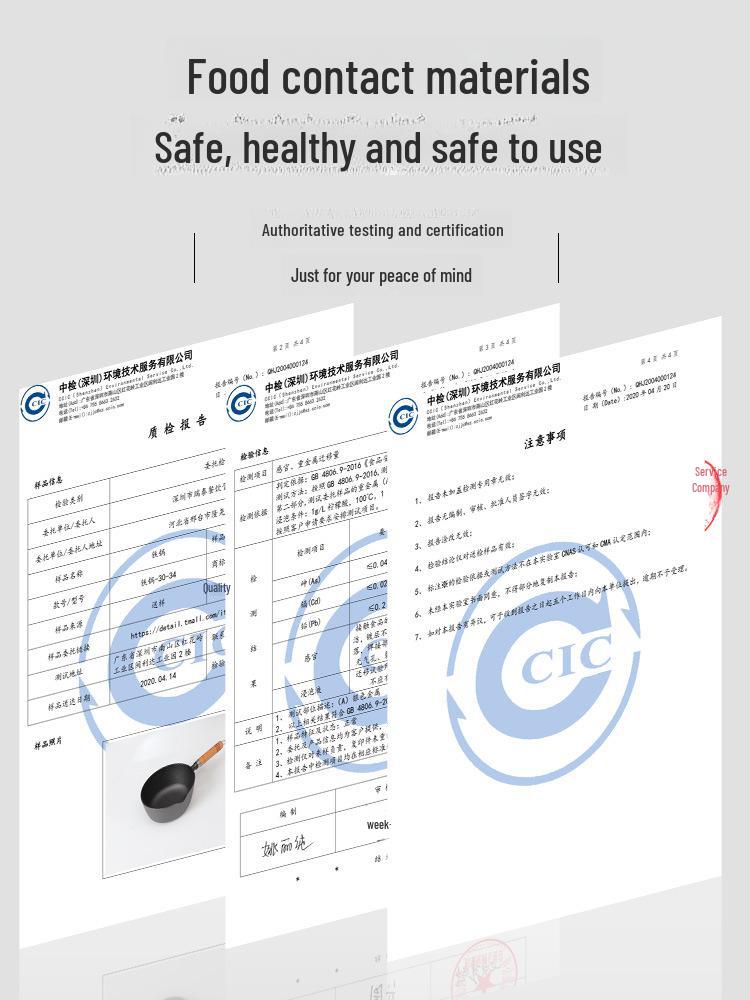Кастрюля из утолщенного чугуна с антипригарным покрытием для молока и супа, детского питания и лапши