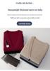Мужской вязаный жилет однотонный 100% шерсть Business Casual - Коллекция Осень/Зима