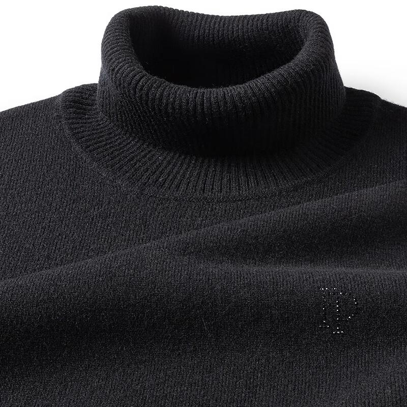 FAPAI Men's Luxury Cashmere Turtleneck Sweater