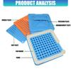 Premium Plastic Capsules Filler Set 100 Hole Capsules Filling Board Size 00 For Quick And Simple Operation