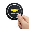 EHJLN1 1Pc Car Anti Slip Coaster Water Cup Slot Non-Slip Cushion Accessories For Chevrolet Colorado Cruze Spark Captiva Malibu Trax