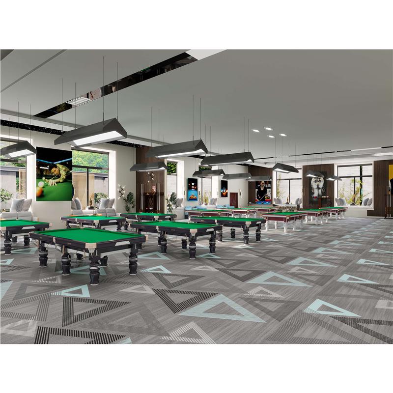 Billiard Hall Nylon Carpet: Waterproof, Fireproof, Full Coverage for Commercial Use