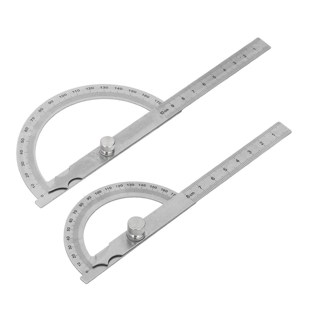 Транспортир из нержавеющей стали, высокоточный многофункциональный угломер на 180°, угломер, искатель