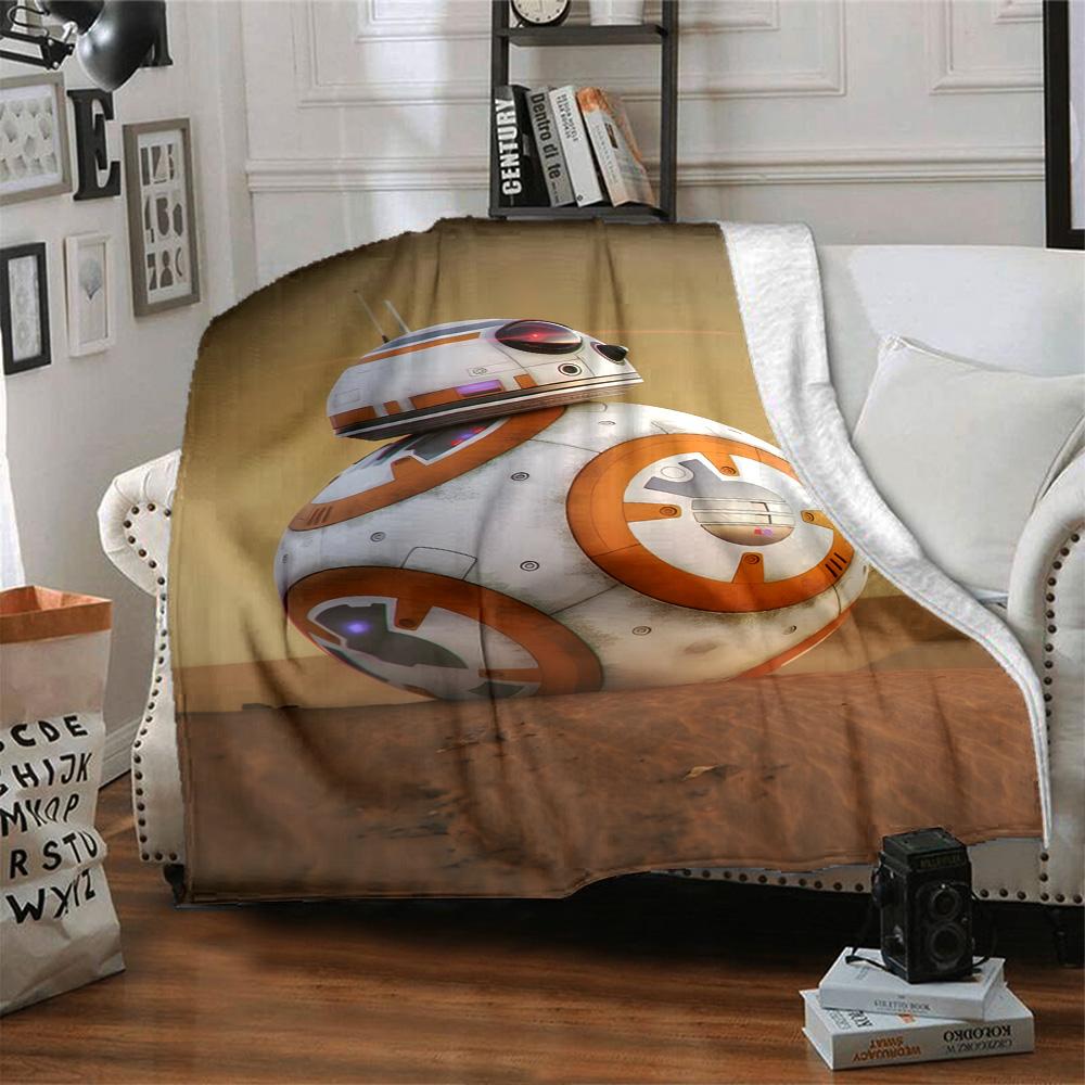 Star Wars Blanket Comfortable Great for Office Seaside Bedding All-Season Use Modern Gift for Travel Home Birthdays