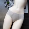 Women's Lace Underwear Seamless Low Waist Briefs Soft Stretchy No Show Bikini Panties Female Invisible Slip Underpants