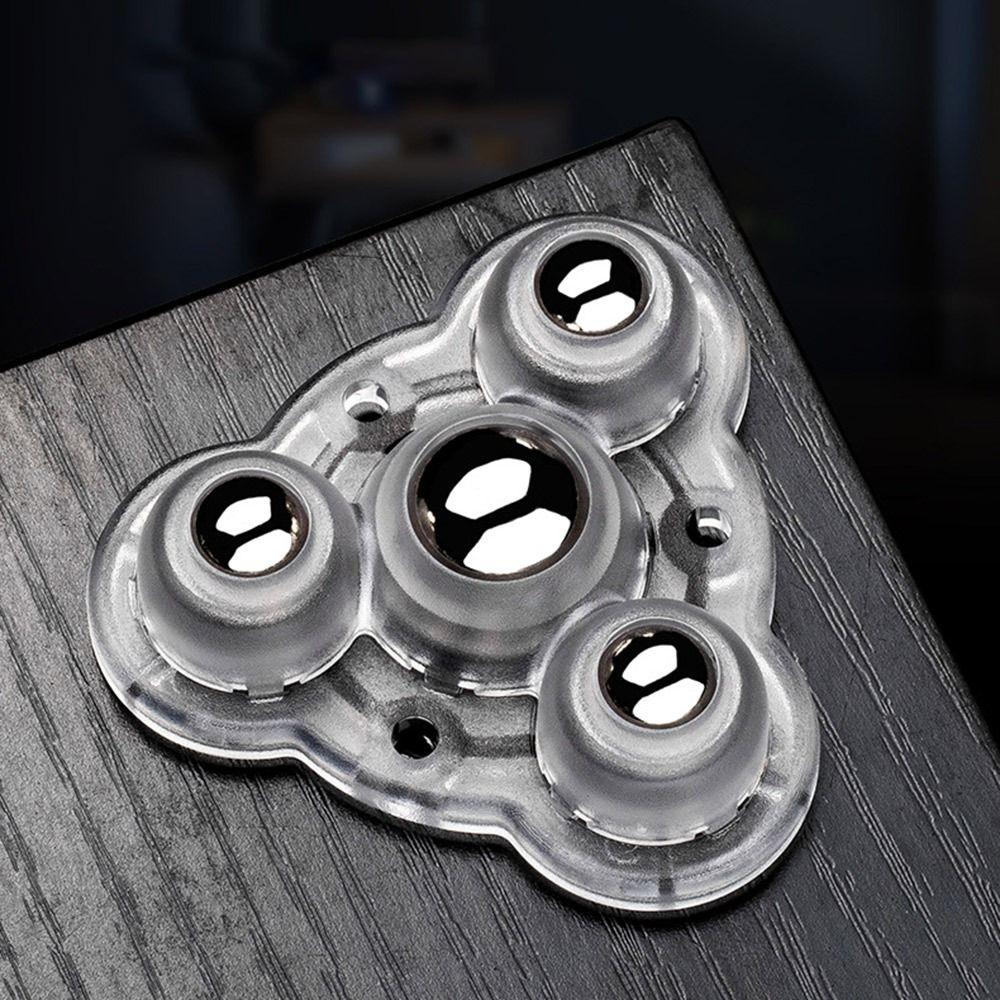 4 шт. Универсальный шкив из АБС-пластика, вращающееся колесо, самоклеящийся шкив для хранения, мебельный ролик, дом