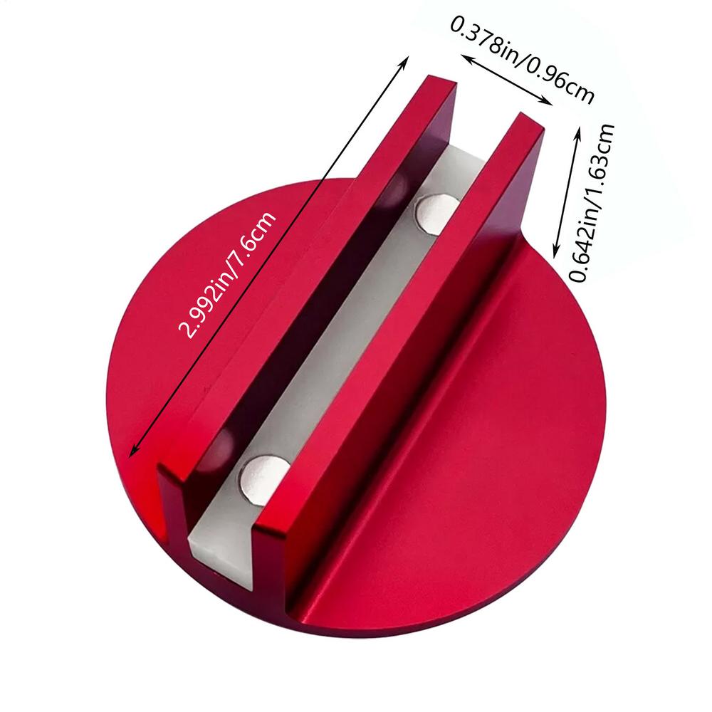 General Magnetic Jack Pad Magnetic Jack Pad Adapter Aluminum Slotted Jack Puck Pinch Weld Grooved Frame Rail Adapter