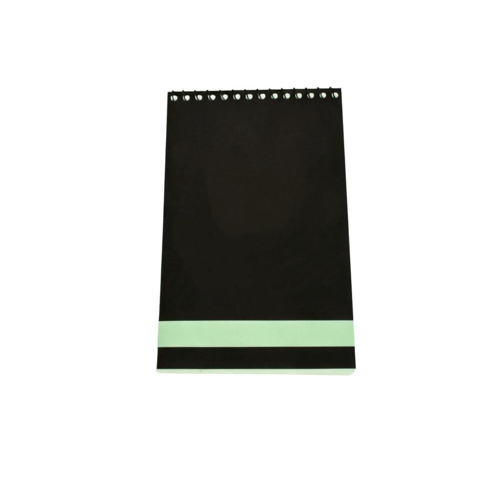 Tear-Off Pages Spiral Notepad Top Spiral Binding Writing Pad Lined Notebook Stationery Supplies