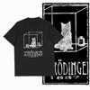 COOLMIND 100% Cotton Short Sleeve Cool Cat Print Men Tshirt Casual Summer Loose Men Cat T Shirt o-neck t-shirt Men Tee Shirts