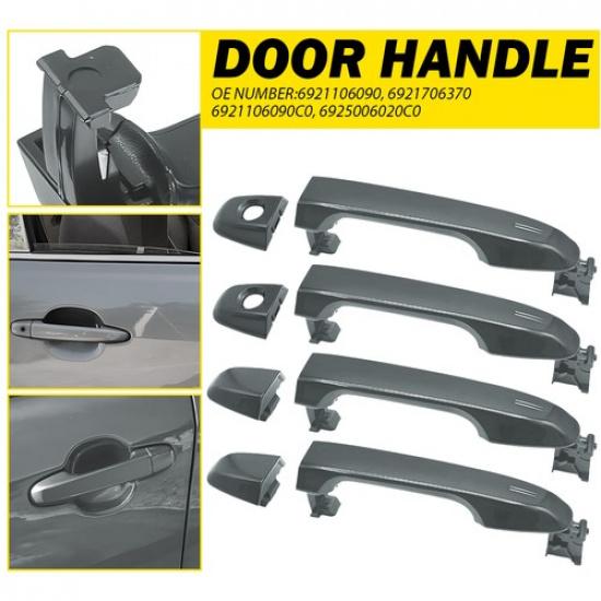 4X Front Rear Exterior Outside Door Handle For Toyota Camry 2012 2013 2014-2017