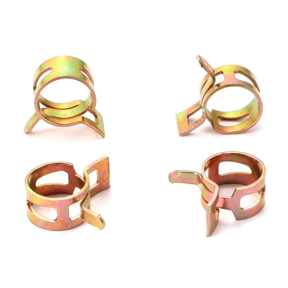 10 шт./компл. 6 мм-26 мм автомобильный топливный шланг, водопроводная труба, воздушная трубка, пружинные зажимы, зажимы для мотоцикла, скутера, квадроцикла, картинга