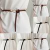 Women's Versatile Knotted Decorative Belt Fashionable Waist Skirt Belt