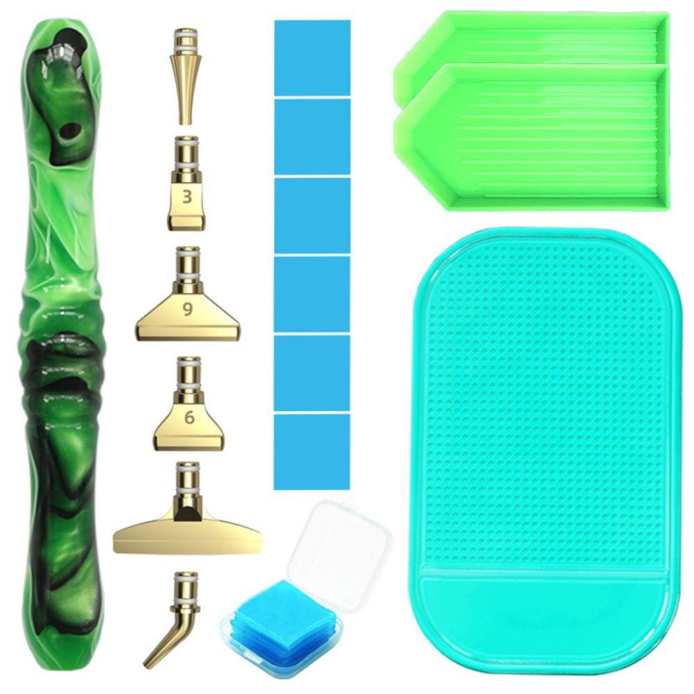 Resin Diamond Painting Pen Alloy Replacement Pen Heads Point Drill Pen Diamond Painting Glue Clay