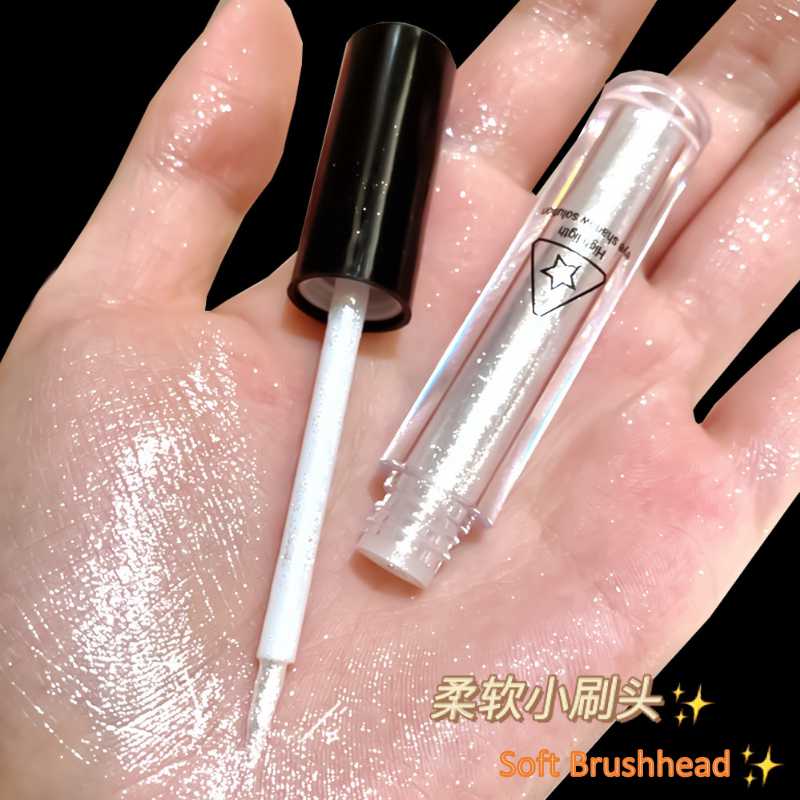 Алмазный мерцающий и блестящий водостойкий жидкий блестящий карандаш для глаз, тени для век, металлическая подводка для глаз, ручка для красоты глаз, вечерние макияж