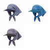 Korean Style Scarf Baseball Cap Y2k Strappy Bandana Hat Casual Letter Headscarf Hat  Men