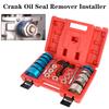 Crank Oil Seal Remover Installer Adapters Kit Car Hand Crankshaft Camshaft Oil Seal 28 - 64mm Removal Installation Puller 22pcs Universal