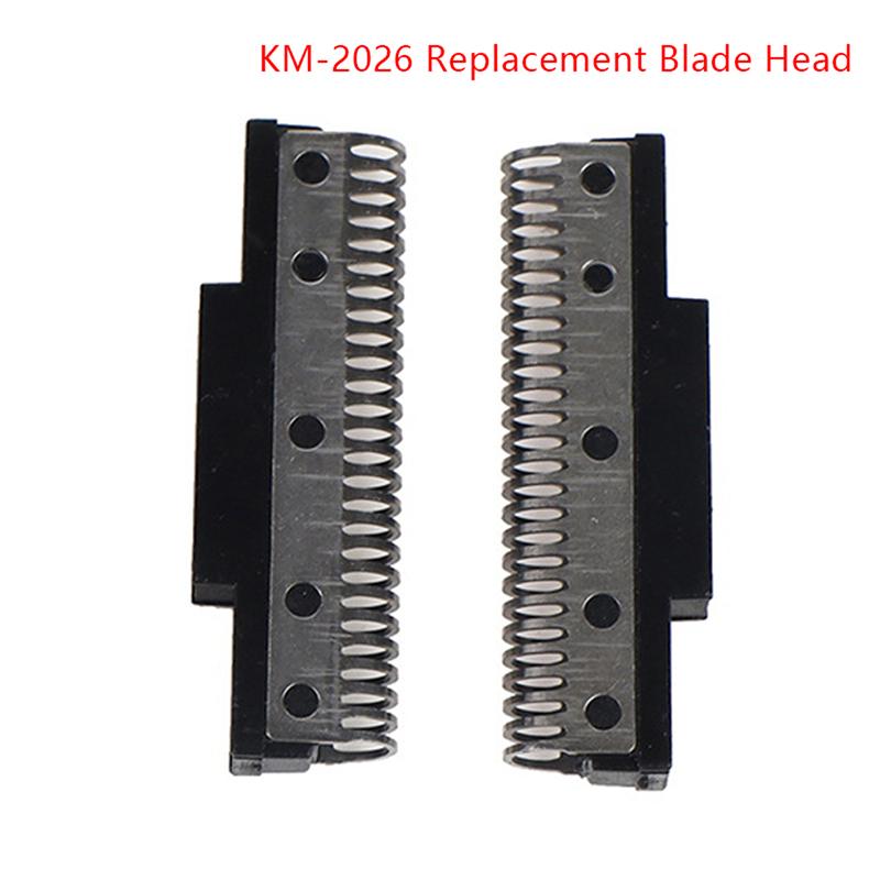 2 шт. оригинальная бритвенная головка, сменное лезвие для Km-2026