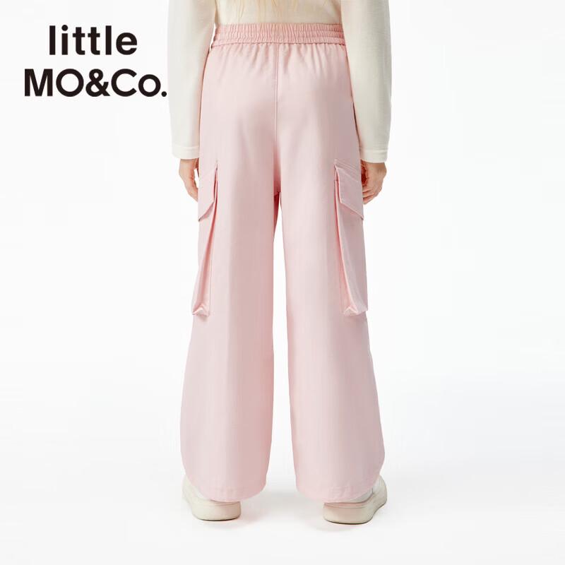 little MO&Co. Kids' Cotton Paratrooper Cargo Pants