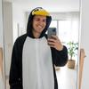 Piżama Onesie Kigurumi Kostium Przebranie Pingwin L: 165-175Cm