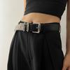 Четыре сезона в наличии новый ремень женский кожаный модный универсальный джинсовый ремень украшение с юбкой, костюмом, свитером талии крышка