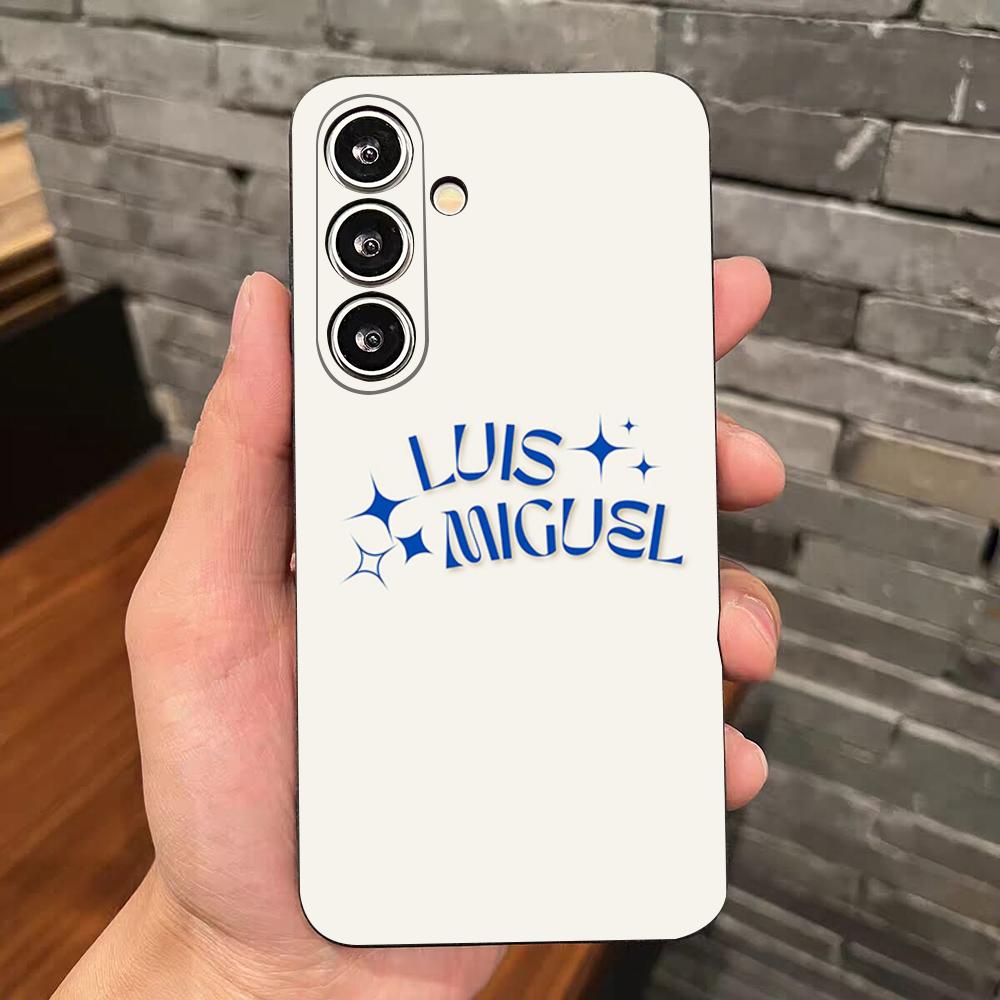 Singer L-Luis Miguel Phone Case For Samsung S25 Edge S24 S23 S22 S21 S20 Ultra Plus Fe Galaxy A54 A53 A34 A25 A16 Silicon Cover
