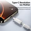 IOS Female to Type C Male Adapter For 16 15 Huawei ipad Wired Headset Converter USB C to ios Earphone Audio AUX