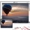 Diamond Painting Hot Air Balloon Embroidery Cross Stitch Rhinestone Home Decor