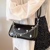 Fashion high-end chain armpit small bag, foreign style versatile personality Korean version of niche messenger women's bag