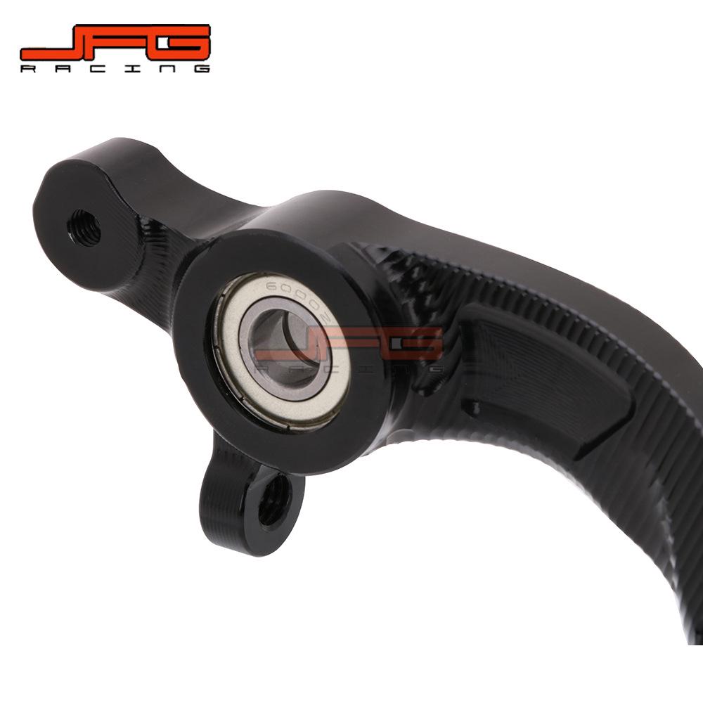 Fits 125-500 SX XC XC-F Off-Road Motorcycles: CNC Aluminum Brake Lever