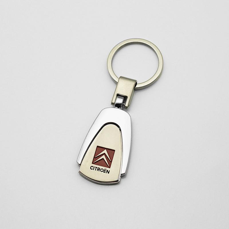 Metal Leather Citroen C1 C2 C3 C4 Saxo C4L C5 C6 VTS C-ELYSEE Picasso Cactus For Car Keychain Key Rings Key Holder Accessories