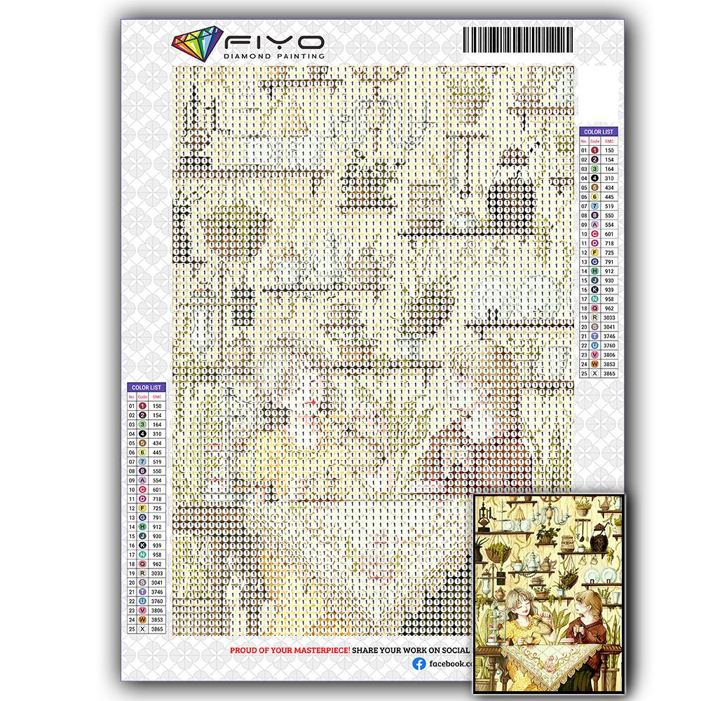 Набор для алмазной живописи Девушка-девушка 5D DIY Алмазная вышивка Портретные фотографии Стразы Мозаичное украшение
