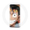 Case - Maniacase - Samsung Galaxy S10 Plus - One Piece Manga Luffy - Soft - Black