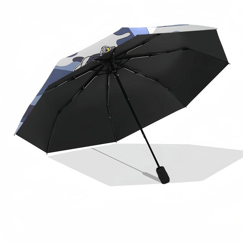 1pc Monster Truck Camouflage Pattern Umbrella with Plastic Handle,Suitable for All Seasons Home Travel Outdoor UmbrellaDD633
