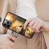 Магнитный чехол для телефона 'Осенний олень' для APPLE iPhone 17 Air 16 14 13 12 Pro Max 15 Plus Беспроводная зарядка С чехлом MagSafe