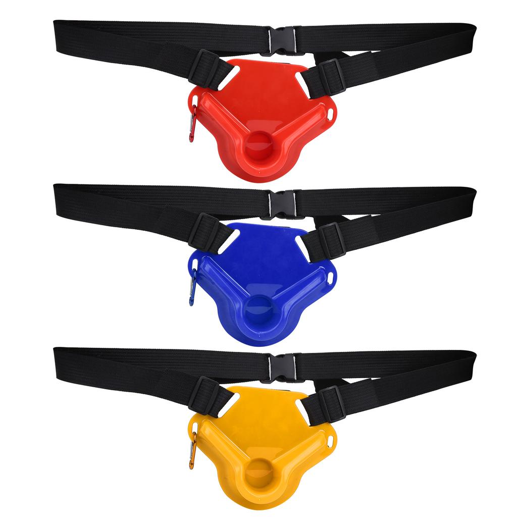 Portable Sea Rod Belly Top Belt Fishing Rod Pole Support Accessory for Boat Fishing
