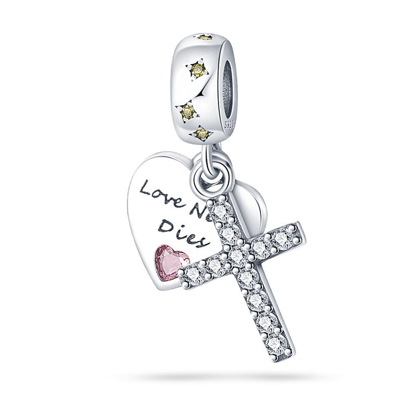 Romantic Love Theme Collection Charms Copper Pendant 3Mm Original Bracelet Necklace For Women Luxury Exquisite Jewelry Gift