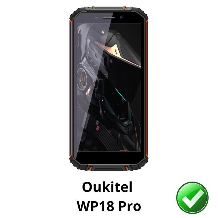 Защитная пленка для Oukitel WP18 Pro [Набор 2 шт.] Ультратонкая прочная защитная пластиковая пленка Phonillico