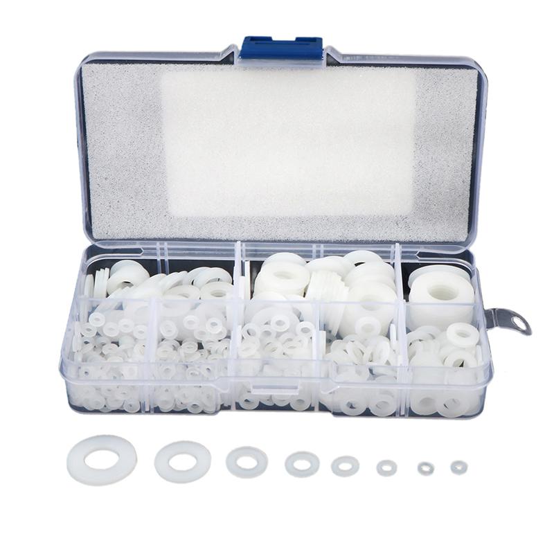 500 шт./кор. M2 M2.5 M3 M4 M5 M6 M8 M10 шайба плоская прокладка уплотнитель комплект прокладок