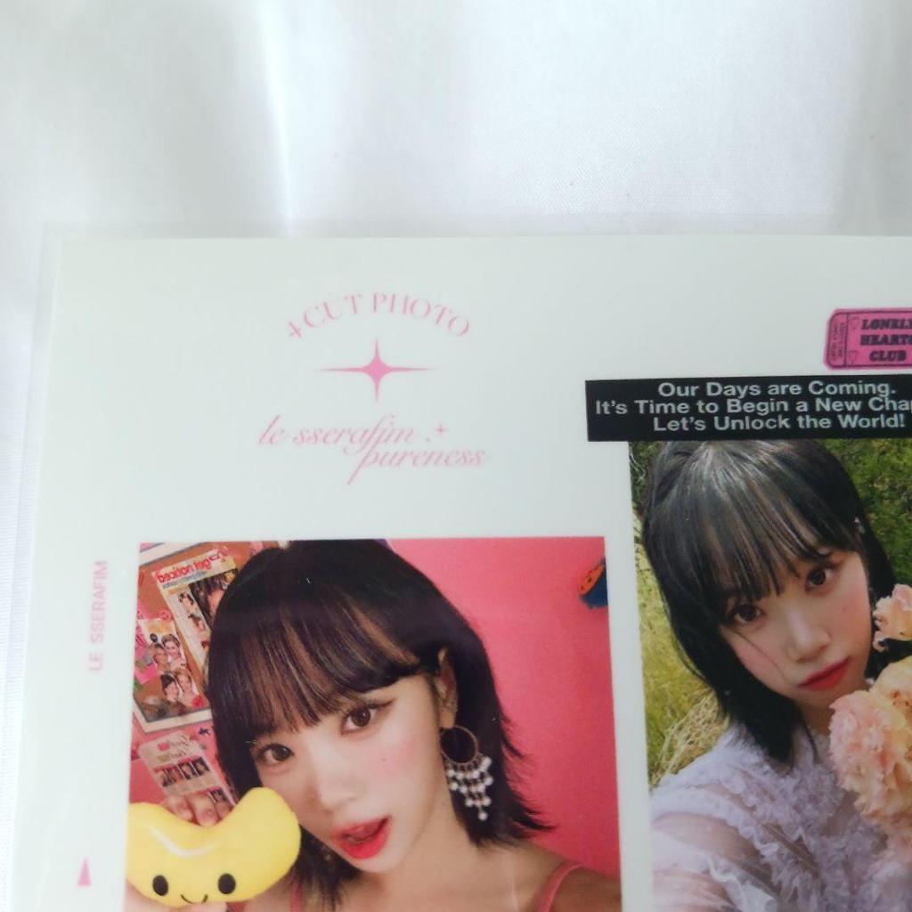 [Б/У] LE SSERAFIM Le Seraphim Chaewon Goods Dicon набор из 5 предметов