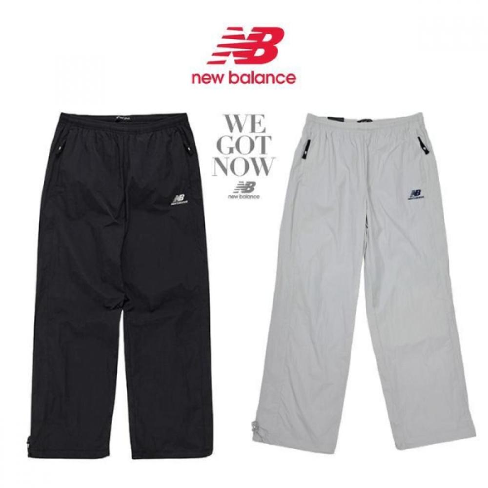 New Balance Унисекс Базовые нейлоновые брюки с логотипом Nbntc32703