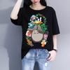 Lettbao Studio Ghibli Totoro Miyazaki Ullzang Graphic T Shirt Funny Cartoon Tshirt Anime Top Tee Female